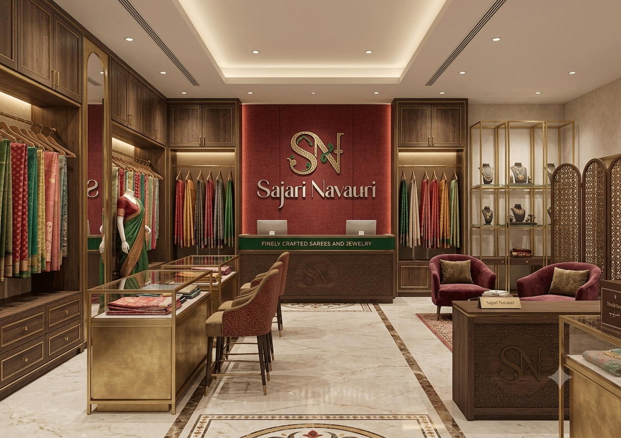 Store interior brand application